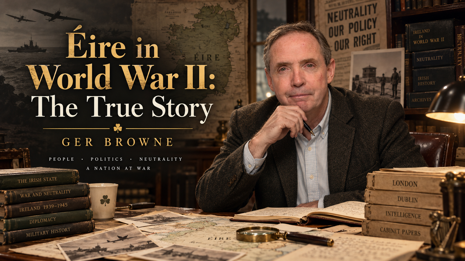 Éire in World War II The True Story by Ger Browne